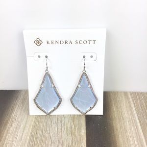 Kendra Scott Alex sky blue illusion earrings